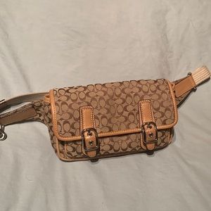 Coach hip purse